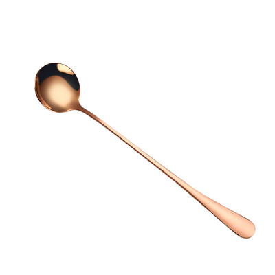 

Siaonvr Colorful Spoon Long Handle Spoons Flatware Coffee Drinking Tools Kitchen Gadget