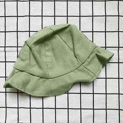 

Spring Baby Boys Girls Toddler Solid Print Bucket Hats Caps Reversible Sun Headwears 2019