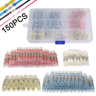 

100150200PCS Waterproof Insulated Heat Shrink Connectors Solder Seal Wire Connectors