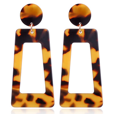 

T shape Geometric Dangle Drop Hook Ear Stud Earrings