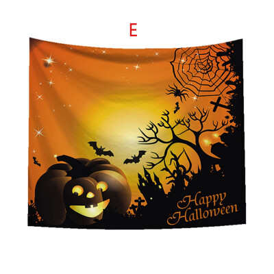 

Toponeto Tapestry Halloween Trick Horror Ghost Hanging On Home Wall Decoration Accessories Blanket