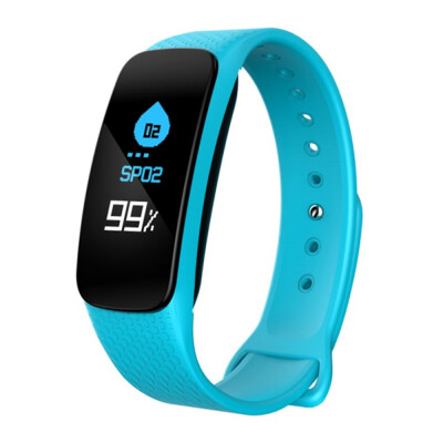 

L6 Color Screen Smart Bracelet Heart Rate Blood Pressure Call Reminder