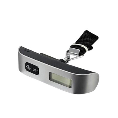 

50KG Digital Electronic Luggage Scale Portable Suitcase Scale Handled Travel Bag Weighting Hook Hanging Scale