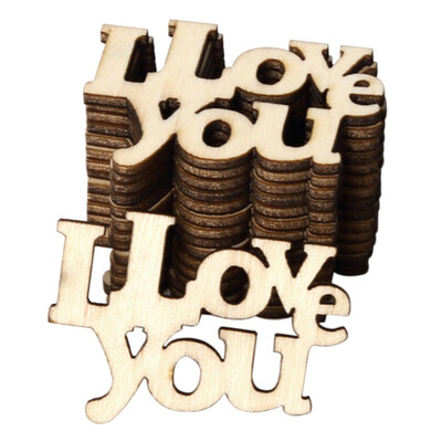 

Wedding Celebration Party Letters Wooden Decorations Festival Scenes Diy Props Decorations