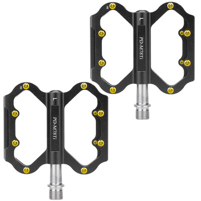 

MTB Road Mountain Bicycle Bike Platform Pedals Flat Aluminum Alloy Bearing