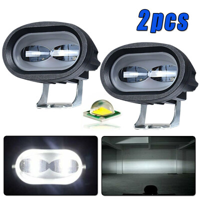 

6D Lens 20W Car Driving Fog Spot Light Off-Road ATV White LED Work Lights 1224V