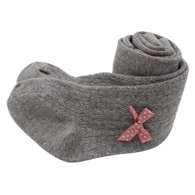 

New Baby Cute Bow Pantyhose Knitted Stockings Autumn Winter Warm Tights Cotton Toddlers Clothing
