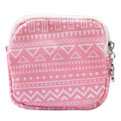 

Cute Storage Bags Cartoon Sanitary Napkin Bag Purse Holder Organizer Storage Bags Zipper Travel Napkins Towel Pouch Pad Holder