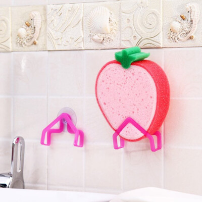 

Toponeto 2Pcs Dish Cloths Rack Suction Sponge Holder Clip Rag Storage Rack