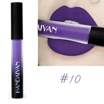 

Long Lasting Sexy Lipstick Moisturizer Velvet Pigment Lip Glaze Makeup Matte Liquid Lip Gloss