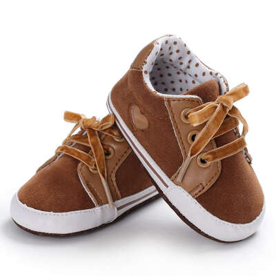 

WEIXINBUY Baby Shoes First Walkers PU Leather Newborn Boy Girl Baby Soft Shoes Bebe Soft Soled Non-slip Footwear Crib Shoes