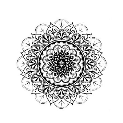 

Home Decoration Painting Mandala Three-Dimensional Wall Sticker Living Room Bedroom Study Self-Adhesive Removable
