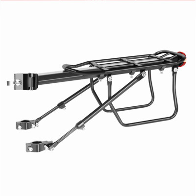 

Adjustable Bike Cargo Rack Cycling Equipment Stand Reflective Logo Bicycle Luggage Carrier Racks