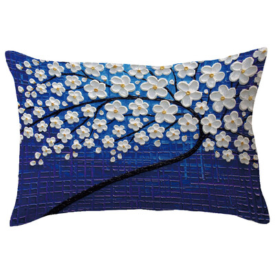 

〖Follure〗Rectangle Pillow Cover Cushion Case Toss Pillowcase Hidden Zipper Closure