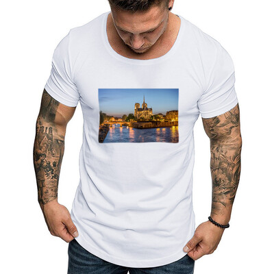 

Tailored Fashion Mens Printing Tees T-Shirt Short Sleeve Top Blouse