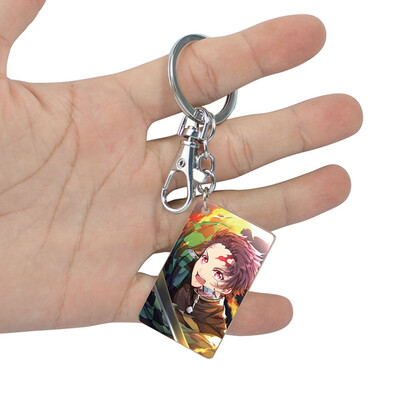 

Fat Bear Anime Demon Slayer Acrylic Keychain Key Ring Decor
