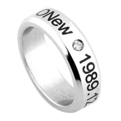 

1 Pc Fashion K-pop SHINEE Onew\Minho\Taemin\Key\Jong Hyun KPOP Titanium Steel Finger Silver Ring
