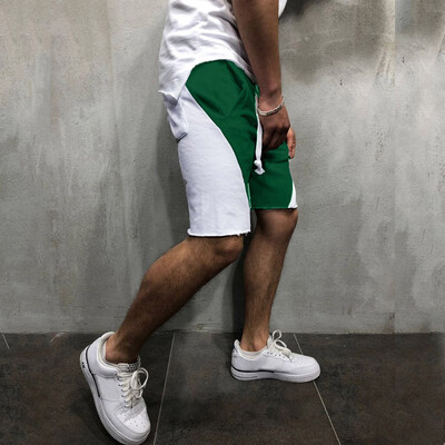 

Gobestart Fashion Men Summer Casual Sport Elastic Waist Short Pants Trousers