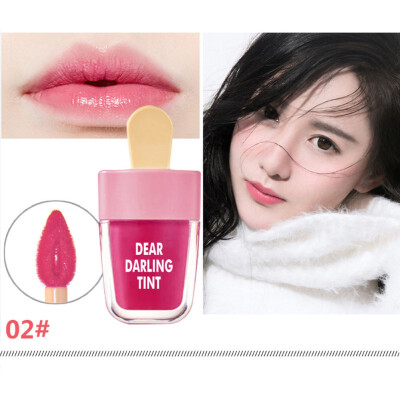 

6 Colors Ice Lip Lipstick Gloss Fade Cosmetics Not Jelly Non-stick Moisturizing Tattoo Does Liquid Cup Shiny Cream