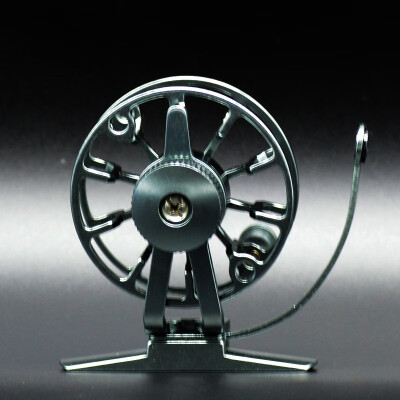 

Outdoor Fishing Fly Fishing Reel Aluminum Body And Spool Ice Reel Right Hand Double Brake System