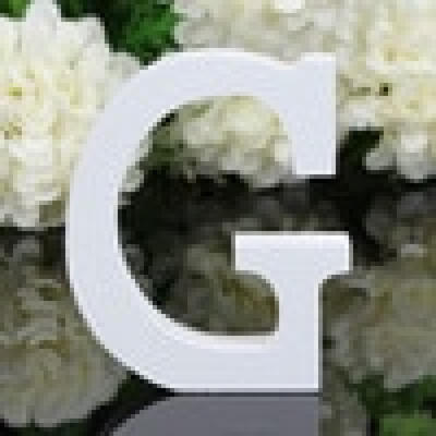 

New A-Z Wooden Wood Letters Alphabet Word Free Standing Wedding Party Home Decoration