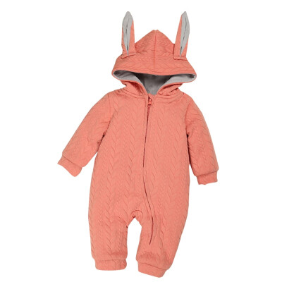 

Newborn Baby Girls Boys Clothing Romper Cotton Long Sleeve Jumpsuit Playsuit Bunny Ear Outfits New Infant Baby Clothes