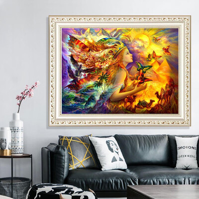 

Toponeto 5D Full Square Dirll Embroidery Paintings Rhinestone Pasted DIY Diamond Painting