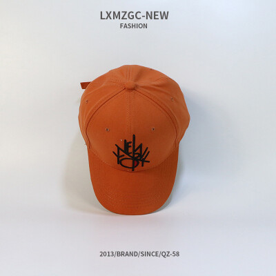 

Simple Atmospheric Japanese Leisure Letter Embroidered Baseball Hats in Spring&Summer