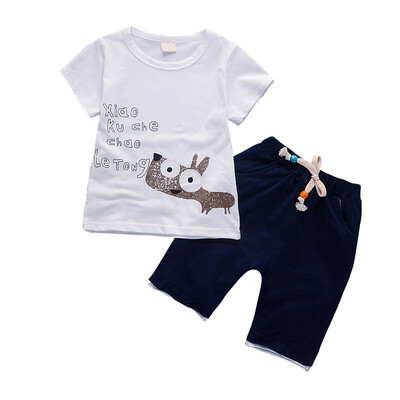 

New Kids Cartoon Cotton Clothing Sets for Newborn Baby Boy Girl Infant Fashion Outerwear Clothes Suit T-shirtPant Suit 11 Style