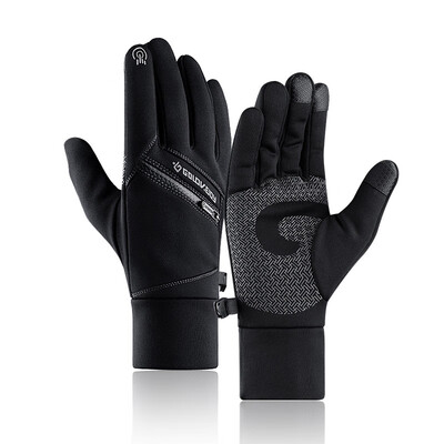 

Winter Touch Screen Cycling Hiking Gloves Waterproof Non-slip Plus Velvet New