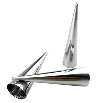 

Baking Cones Stainless Steel Spiral Croissant Tubes Horn Bread Pastry Mold