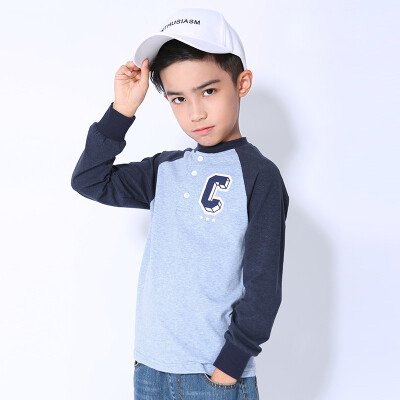 

Childrens clothing boy T-shirt autumn 2018 new long-sleeved bottoming shirt small children big children autumn tide treasure