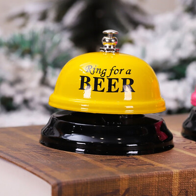 

Delicate Cute Service Bell With Anti-slip Base Metal Service Bell For Hotel Restaurant Desktop Decoration Accessories