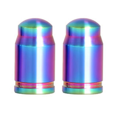 

2x Nozzles Titanium Alloy Nozzle Cap Mountain Road Bike Self-valve High Strength