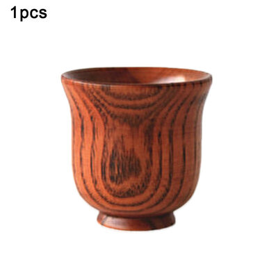 

Wooden Handmade Beer Tea Coffee Milk Water Wine Cup Kitchen Bar Pub Teaware Gift