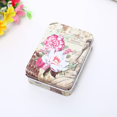

Toponeto Travel Cosmetic Case Organizer Storage Cartoon Tinplate storage