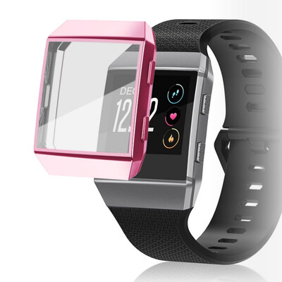 

Smart Watch Screen Protector For Fitbit Ionic TPU Rugged Smartwatch Protective Case Anti-fingerprint DustScratch Proof