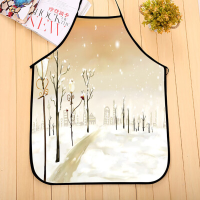 

Tailored Christmas Decoration Waterproof Apron Kitchen Aprons Dinner Party Apron