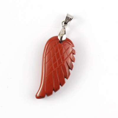 

Fashion Womens Amethyst Pendant National Wind Carving Angel Wing Pendant Newest