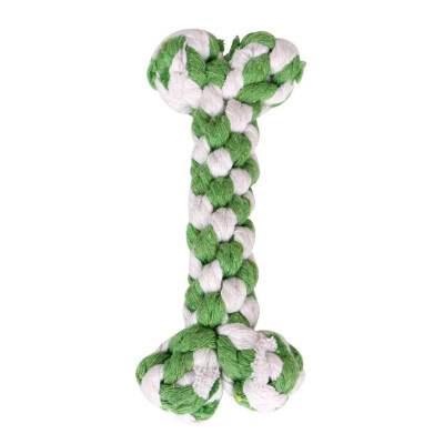 

Pet Supply Dog Toys Dogs Chew Teeth Clean Outdoor Training Fun Playing Green Rope Ball Toy For Large Small Dog Cat