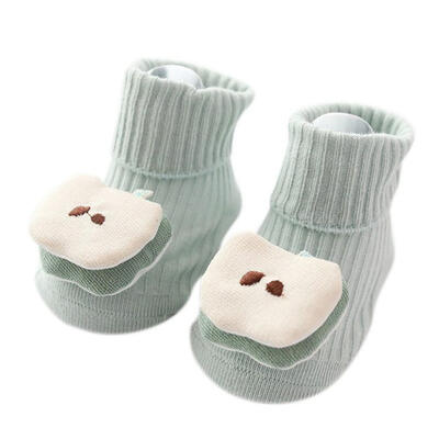 

Baby Socks Baby Boys Girls Infant Autumn Cotton Cartoon Socks Warm Anti Slip Floor Socks Leg Warmer