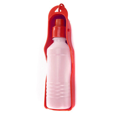 

Dog Water Bottle Feeder with Bowl 250ml 500ml Plastic Water Bottle Pets Outdoor Travel Pet Drinking Water Feeder Bowl