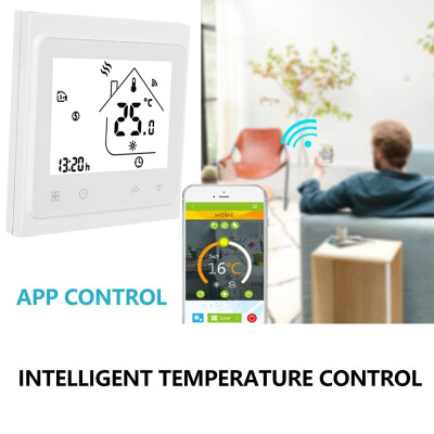 

Willstar WiFi Smart Thermostat Temperature Controller Smart Life APP Remote Control for Water Gas Boiler Heating 52 Programmable