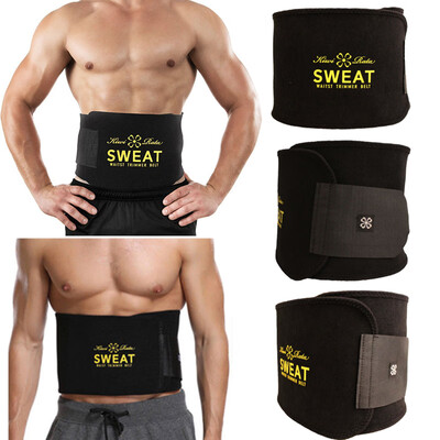 

SLIMBELLE Sweating Adjustable Weight Loss Slimming Belt Waist Trimmer Back Support for Men Women