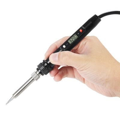 

Electric soldering iron professional LCD digital temperature adjustable mini soldering station