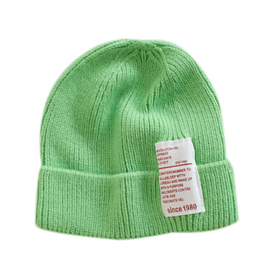 

Winter Warm Newborn Boys Girls Cute Autumn Winter Warm Kids Baby Letter Print Hats Wool Hemming Caps