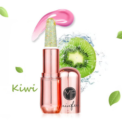 

1pcs Star Crystal Lipstick Diamond Jelly Temperature Change Matte Lipstick Lasting Lip Kit Moisturizing Waterproof 6 Colors
