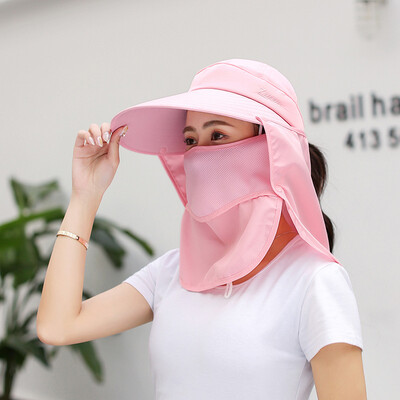 

Dayan Sunshade Cap Ladies Sunscreen Summer Outdoor Korean version of 100 sets of anti-ultraviolet sunshade riding cool hat sunhat