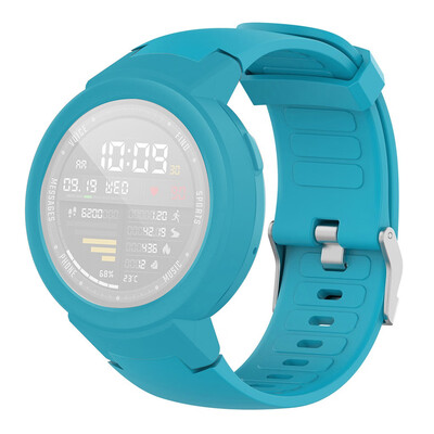 

〖Follure〗Silicone Watch Band StrapTPU Protect Case For Huami Amazfit Verge Youth Watch