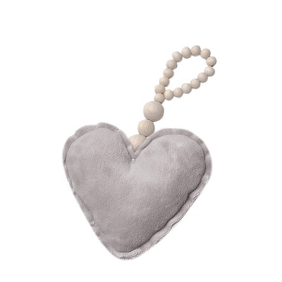 

Toponeto Wood Beads Ornament Star Heart Shape Kids Nursery Tent Wall Hanging Decor